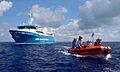 Tender departing the RV Solander