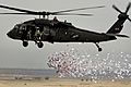UH-60 PSYOP Leaflet Drop, near Hawijah, Iraq 06 March 2008