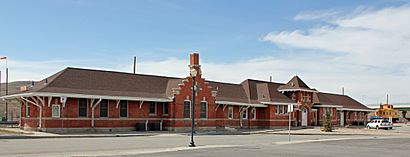 Union Pacific Railroad Depot (Rawlins, Wyoming).JPG