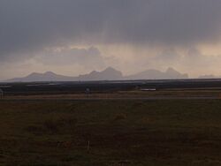 Vestmannaeyjar as seen from route 1