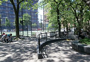 View inside James J. Walker Park