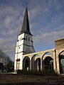 Waarschoot - toren en voormalige kerk