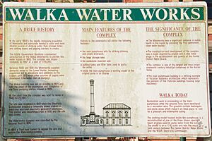 Walka Water Works sign