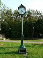 Wells maine transportation center memorial clock 2006