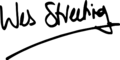 Wes Streeting signature