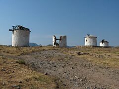 Windmill ruins in Bodrum