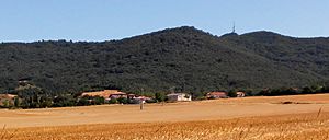 View of Zumeltzu with Zaldiaran in the background