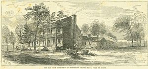 "The Old Dent Homestead on President Grant's Farm, Near St. Louis."