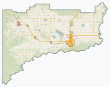 Halcourt is located in County of Grande Prairie