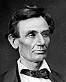 Abraham Lincoln by Alexander Helser, 1860-crop