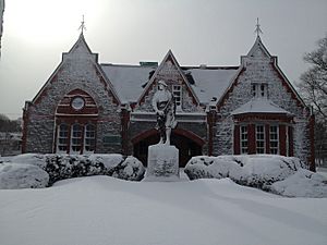 Adams Academy, During Blizzard Nemo 2013