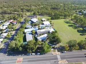 Aerial view of Miriam Vale State School, 2022