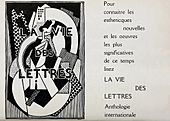 Albert Gleizes, c.1920, L'Homme dans les maisons, La Vie des Lettres et des Arts (cover illustration), 1920