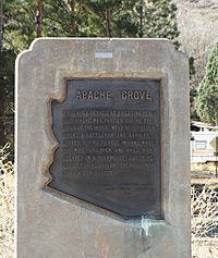 Apache Grove Marker