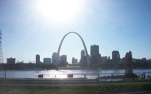 Arch from East St. Louis