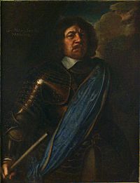Arvid Wittenberg porträtterad 1649 av Matthäus Merian dy