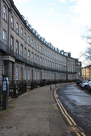 Atholl Crescent in Edinburgh