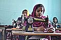 Bangladeshi women sewing clothes