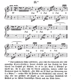 Beethoven WoO 59 Erstausgabe