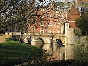 Bridge over the River Cam, Cambridge, 2008-03-31