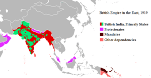 British empire in east