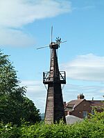 Castle Fruit Farm - Lancaster Burne's windmill - geograph.org.uk - 3534907.jpg