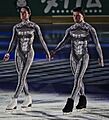 Charlène Guignard & Marco Fabbri during the gala at the 2023 Grand Prix de France