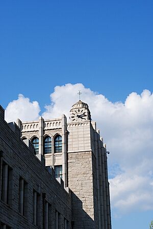 Clock tower of Korea University