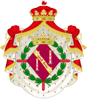 Coat of Arms of the 1st and 2nd Duchesses of Franco, Spanish Grandee