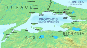 Constantinople area map