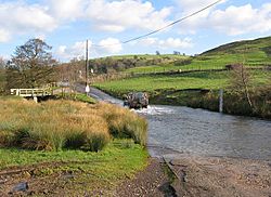 Crossing the ford - geograph.org.uk - 320758