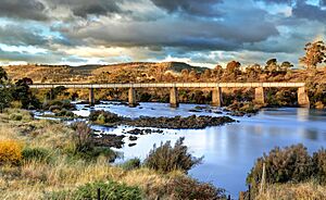 Derwent Valley Railway Bridge near New Norfolk