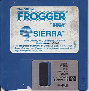 Diskette SEGA Frogger
