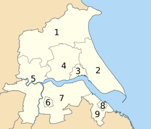 Districts of Humberside (1974-1996) numbered.png