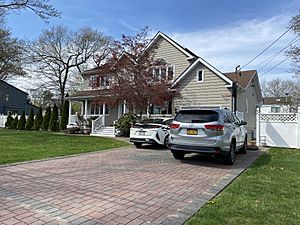 A house in Dix Hills in April 2023