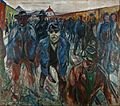 Edvard Munch - Workers on their Way Home - Google Art Project