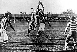 Football match Fremantle Oval 1910