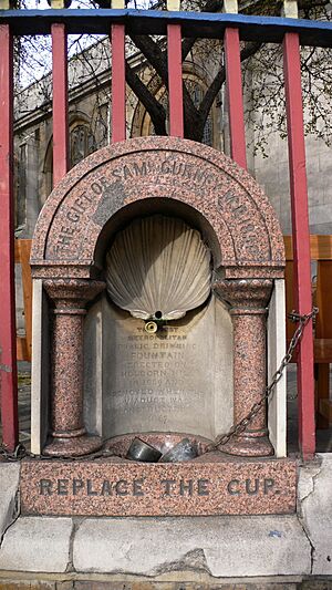 Fountain Snow Hill Samuel Gurney.