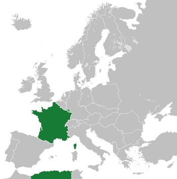   Metropolitan France   Saar Protectorate