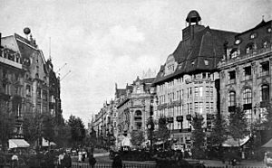 Frankfurt Am Main-Zeil-Ansicht von der Hauptwache nach Osten-1910