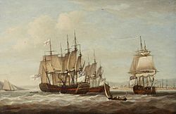 French Captive Ships 12 April 1782