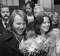 Frida Lyngstad and Benny Andersson 1976b