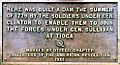 Gen Clinton's Dam Plaque