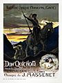 Georges Rochegrosse's poster for Jules Massenet's Don Quichotte
