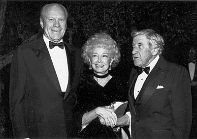 Gerald Ford, Anne T. Hill, and Edgar L. McCoubrey.jpg