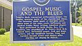 Gospel Music and the Blues - Mississippi Blues Trail Marker
