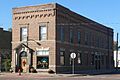 Gregory National Bank bldg from NE 1