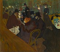 Henri de Toulouse-Lautrec - At the Moulin Rouge - Google Art Project