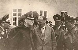 Henrich Focke with the Fuehrer