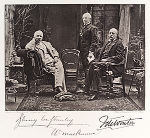 Henry M. Stanley, Sir William Mackinnon and Sir F. de Winton Wellcome L0034840